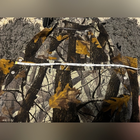 10x Outdoor Bib Overalls Realtree Hardwood 42 Regular Camouflage Hunting - Picture 7 of 14